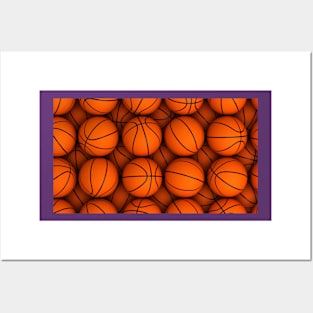 Sports ball pattern Posters and Art